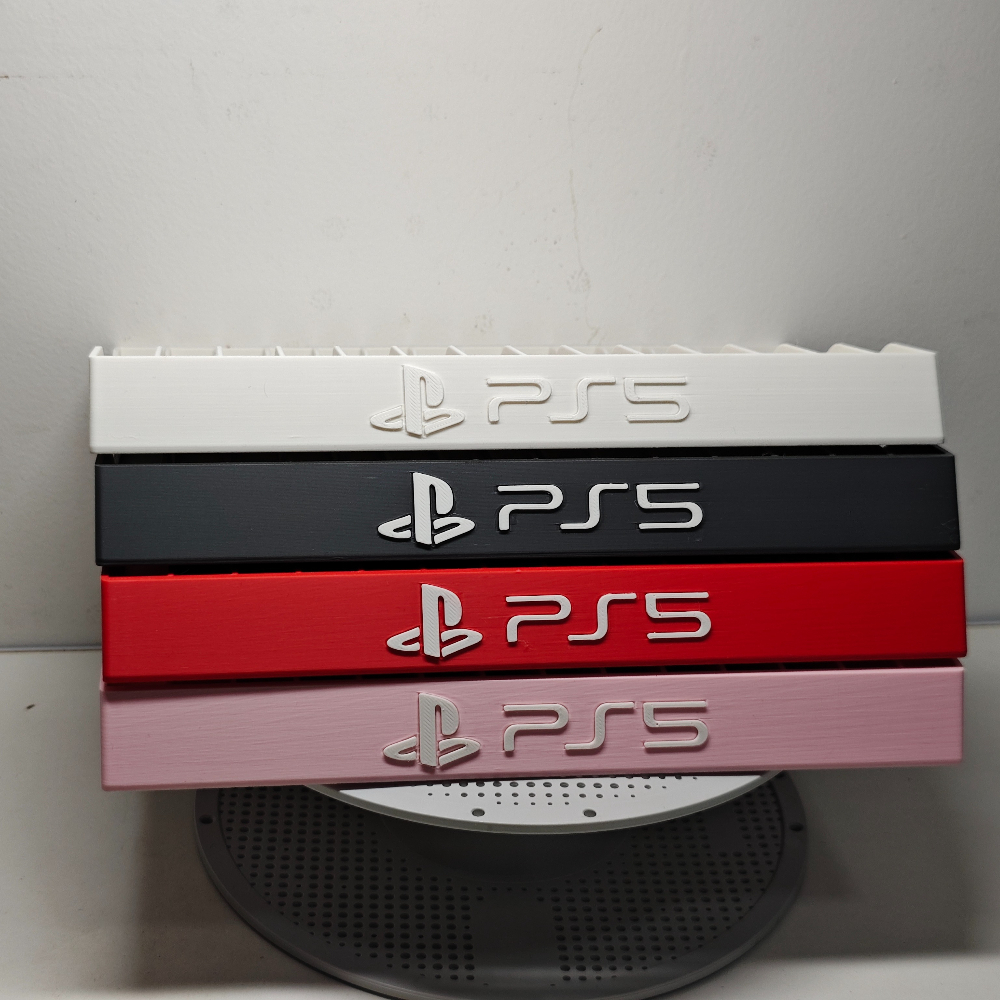 Sleek 3D Printed Game Disc Hol - Desk Setup Ps5 บทวิจารณ์และราคา