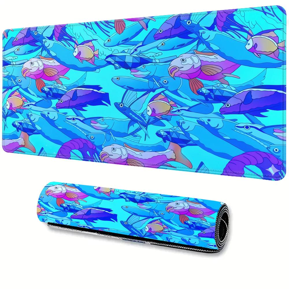 HD Printing Fish Rubber Mouse  - Desk Setup Game บทวิจารณ์และราคา