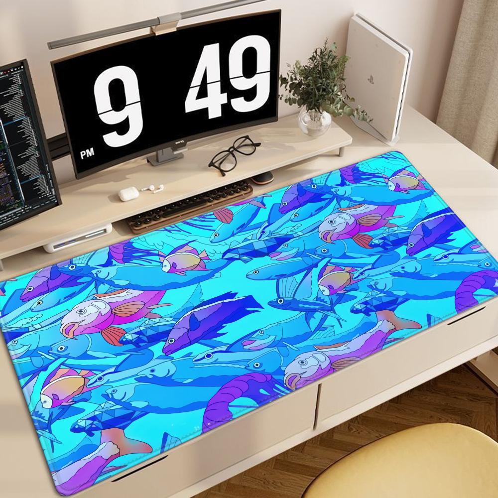HD Printing Fish Rubber Mouse  - Desk Setup Game บทวิจารณ์และราคา