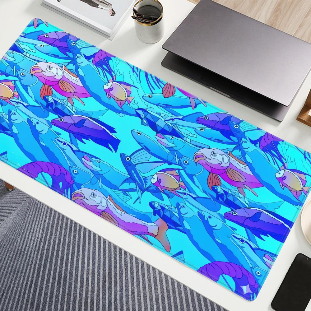 HD Printing Fish Rubber Mouse  - Desk Setup Game บทวิจารณ์และราคา